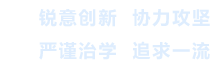 銳意創(chuàng)新  協(xié)力攻堅  嚴(yán)謹(jǐn)治學(xué)  追求一流